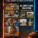BMPCC 4K/6K LUTs Bundle (5 Sets) + Complete Sony S‑Log3 LUT Pack – Cinematic Rec709 Conversion & Film Looks for Blackmagic and Sony Cameras (Digital Download)