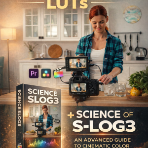 Cinematic Sony S-Log3 LUTs + Science of S-Log3 Ebook