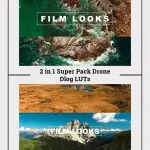 Cinematic Drone LUTs | D-Log Color Grading Presets (Digital Download)